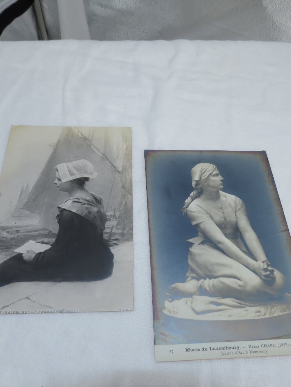 VINTAGE POSTCARD LOT SEPPIA BLACK WHITE ART LANDSCAPE CARTE POSTALE 3.5x5.5 INCH